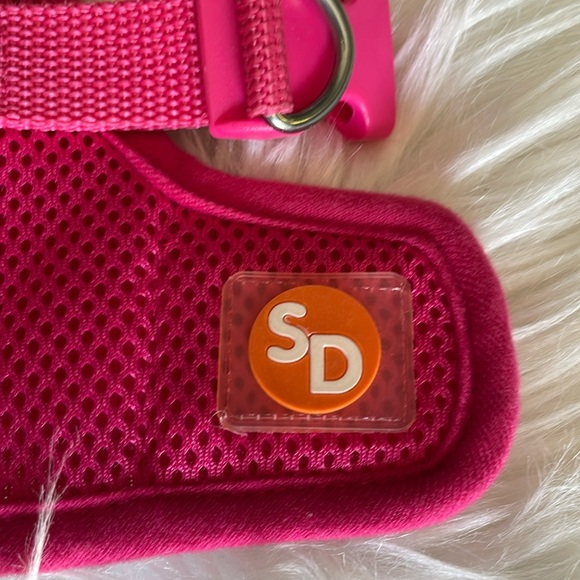Simply Dog Pink Perforated Dog 🐕 Harness - Picture 6 of 10